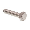 Prime-Line Hex Lag Screw 5/16in X 1-1/2in Grade 18-8 Stainless Steel 25PK 9055534